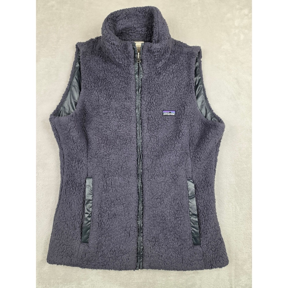 Patagonia Los Lobos Reversible Vest Womens M Full Zip Outdoor‎ Hiking 25205